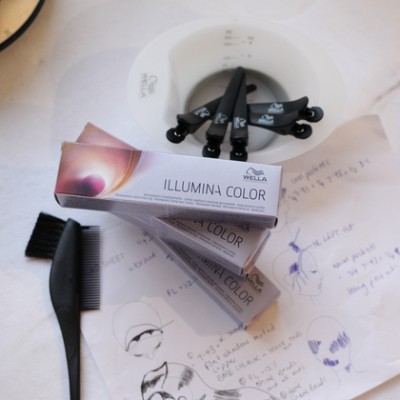 1 - Wella Illumina Color 6/16 Dark Ash Violet Blonde 60 ml