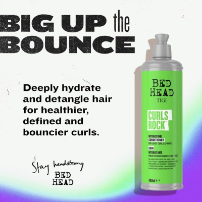 2 - Tigi Curls Rock Balsamo per capelli non professionale 400 ml Donna