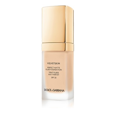 1 - Dolce&Gabbana Velvetskin Perfect Matte Fluid Foundation 75 Bisque 30ml