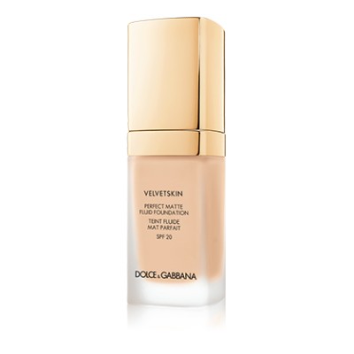 1 - Dolce&Gabbana Velvetskin Perfect Matte Fluid Foundation 80 Creamy 30ml