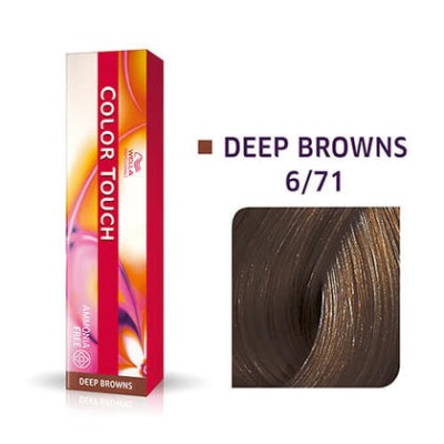 1 - Wella Color Touch Deep Browns 6/71 60ml