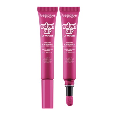 1 - Deborah Milano Velvet Air Lip Mousse 12 ml 04 Orchid Pop Matte