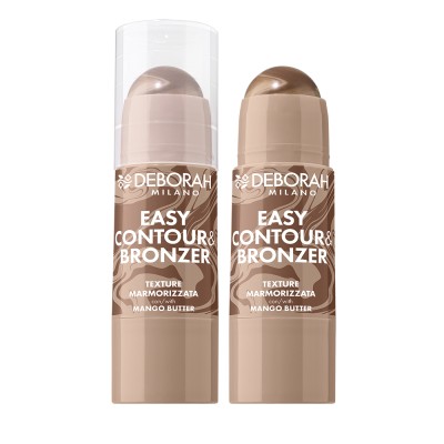 1 - Deborah Milano Easy Contour & Bronzer 02 Chocolate 5g