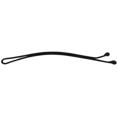 1 - dna Evolution Hair Grip Plain Black, 50 mm