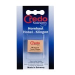 1 - Credo Solingen Hornhaut-Hobel Klingen lametta 10 pz Acciaio inossidabile Unisex