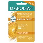 1 - GEOMAR Maschera Viso Energy Boost 2x7,5ml