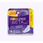 1 - LINES SETA ULTRA 14+2 Salviettine detergenti 16 pz