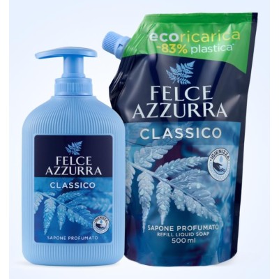 1 - Felce Azzurra Sapone Liquido Classico, 500 ml