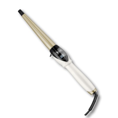 1 - Wahl Super Curl Ferro per ricci Caldo Nero, Bianco 50 W 2,5 m