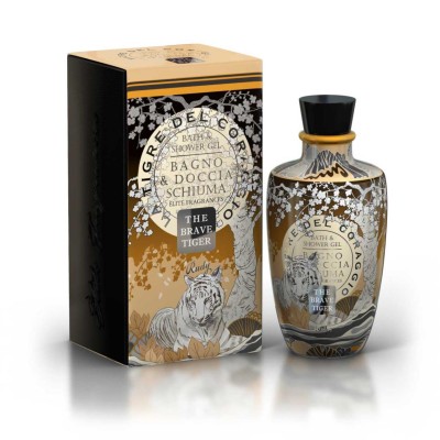 1 - Rudy Profumi Bagno & Doccia Schiuma 500 mL Linea Elite La Tigre del Coraggio