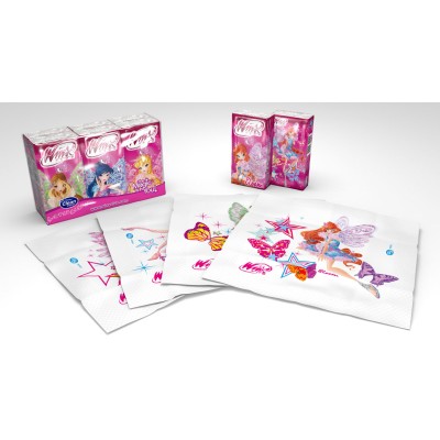 1 - Clean Paper Fazzoletti Winx classic 9x6