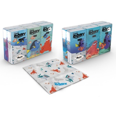 1 - World Cart FD-HS-2 tovagliolo di carta Multicolore 6 pz