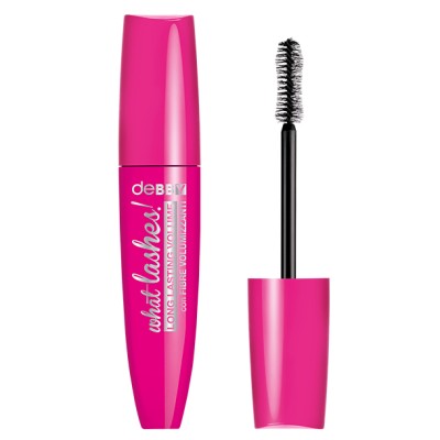 1 - deBBY What Lashes! LONG LASTING VOLUME MASCARA - black