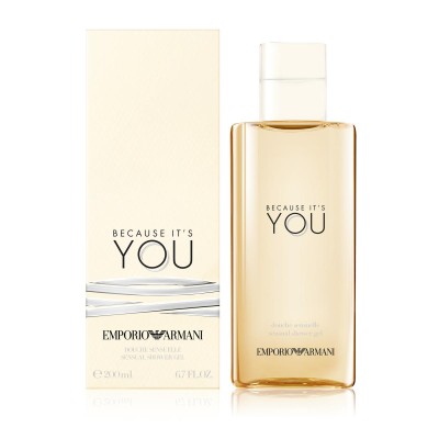 1 - Giorgio Armani Because It's You 200 ml Gel doccia Donna Corpo e capelli Muschio, Neroli, Lampone, Rosa, Vaniglia