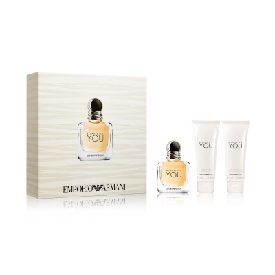 1 - Giorgio Armani Because It's You Set profumi e prodotti da bagno 3 pz Femmina