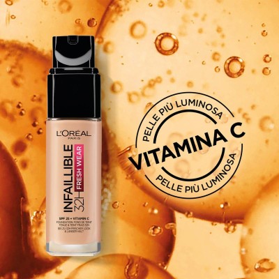 1 - L’Oréal Paris Infallible 32H Fresh Wear 130 True Beige 30ml