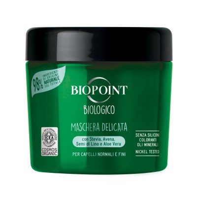 1 - Biopoint Biologico Delicata Maschera per capelli 200 ml