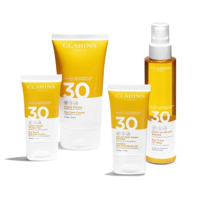 1 - Clarins Olio Solare Spray Corpo UVA/UVB 30