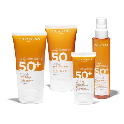 1 - Clarins Crema Solare Corpo UVA/UVB 50+