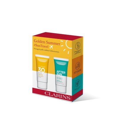 1 - Clarins Golden Summer SunTravel Set 2 pcs