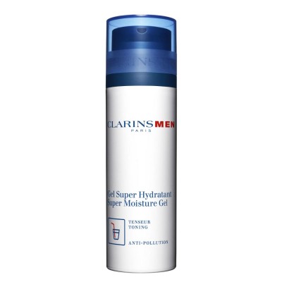 1 - Clarins Men Super Moisture Gel face moisturizer 50 ml