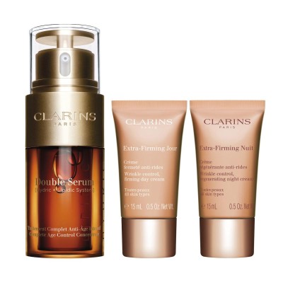 1 - Clarins Double Serum & Extra-Firming Collection 3 pz