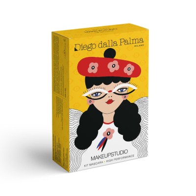 1 - Diego dalla Palma Kit Mascara High Performance Struccante Bifasico WP 30ml + Mini Matita Nera 01 9cm