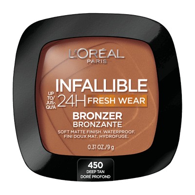 1 - L’Oréal Paris Infaillible Matte Bronzer 450 Deep Tan