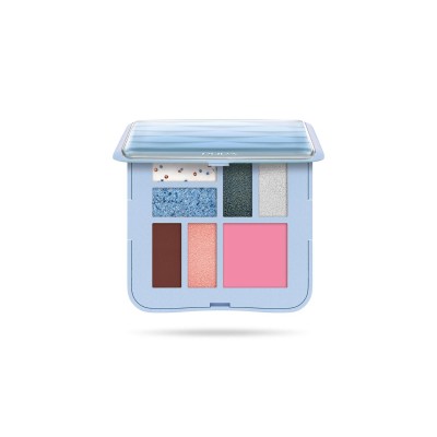 1 - PUPA Milano Palette S 3D Effects 002 Light Blue 8g