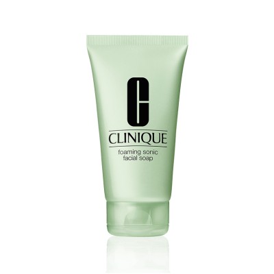 1 - Clinique Foaming Sonic Facial Soap Schiuma detergente Donna 150 ml