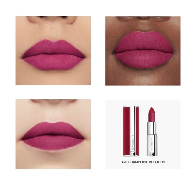1 - Givenchy Le Rouge Deep Velvet 3.4 g 26 Framboise Velours Matte