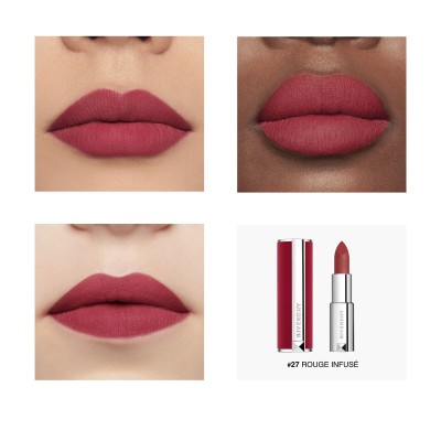 1 - Givenchy Le Rouge Deep Velvet 27 Rouge Infusé 3.4g