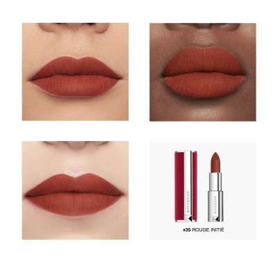 1 - Givenchy Le Rouge Deep Velvet 3.4 g 35 Rouge Initié Matte