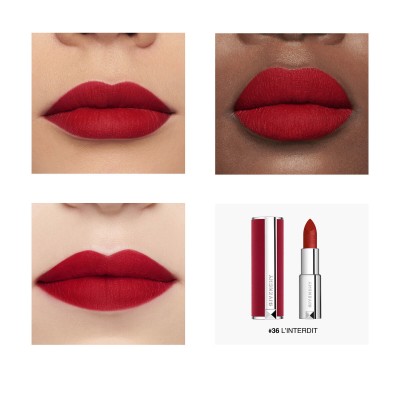 1 - Givenchy Le Rouge Deep Velvet 36 L'Interdit 3.4g