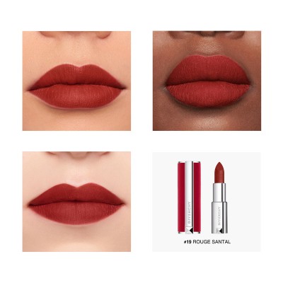 1 - Givenchy Le Rouge Deep Velvet 3.4 g 19 Rouge Santal Matte