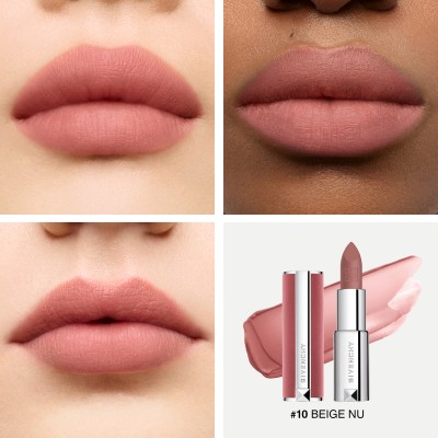 1 - Givenchy Le Rouge Sheer Velvet 10 Beige Nu 3.4g