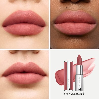 1 - Givenchy Le Rouge Sheer Velvet 16 Nude Boisé 3.4g