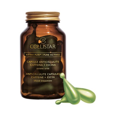 1 - Collistar Attivi puri capsule anticellulite caffeina + escina, 14 capsules