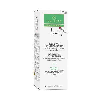 1 - Collistar Oleo Latte Nutriente Anti-Età 200 ml + Talasso Crub Anti-Età 150 g