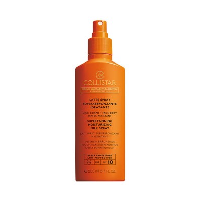 1 - Collistar Supertanning Moisturizing Milk Spray SPF10 200ml
