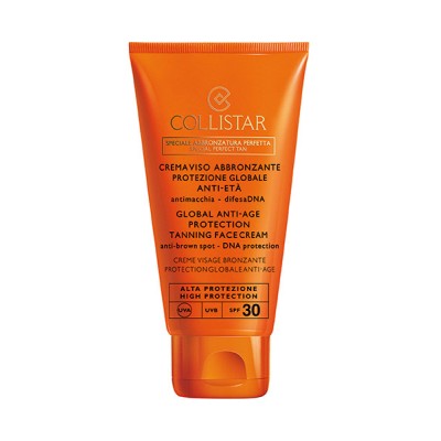 1 - Collistar Global Anti-Age Protection Tanning Face Cream SPF 30, 50 ml