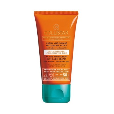 1 - Collistar Active protection sun face cream spf 50+, 50 ml