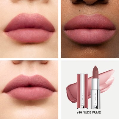 1 - Givenchy Le Rouge Sheer Velvet 18 Nude Fumé 3.4g