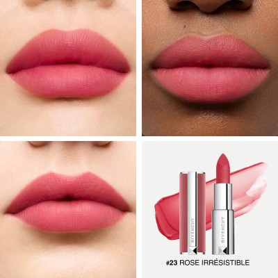 1 - Givenchy Le Rouge Sheer Velvet 23 Rose Irresistible 3.4g