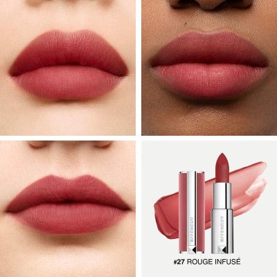 1 - Givenchy Le Rouge Sheer Velvet 27 Rouge Infusé 3.4g