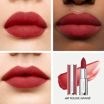 1 - Givenchy Le Rouge Sheer Velvet 37 Rouge Grainé 3.4g