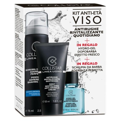 1 - Collistar Uomo A/Rug Rivitaliz 50 ml+As+Schiu
