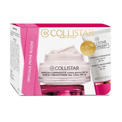 1 - Collistar Energia e Luminosita' Crema Giorno SPF 20 Prime Rughe 50 ml + 25 ml