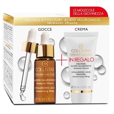 1 - Collistar Acido Ialuronico 30 Ml+In Regalo Aquagel Acido Ialuronico 30ml