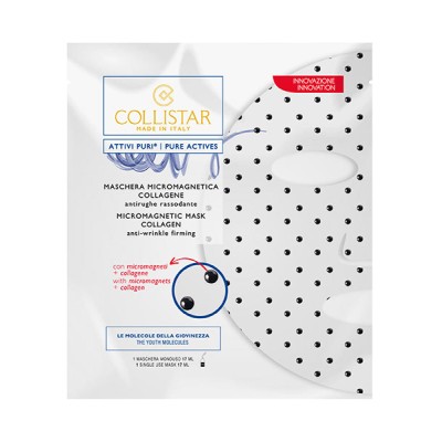1 - Collistar Pure Actives Micromagnetic Mask Collagen Lifting mask Women 17 ml Sheets